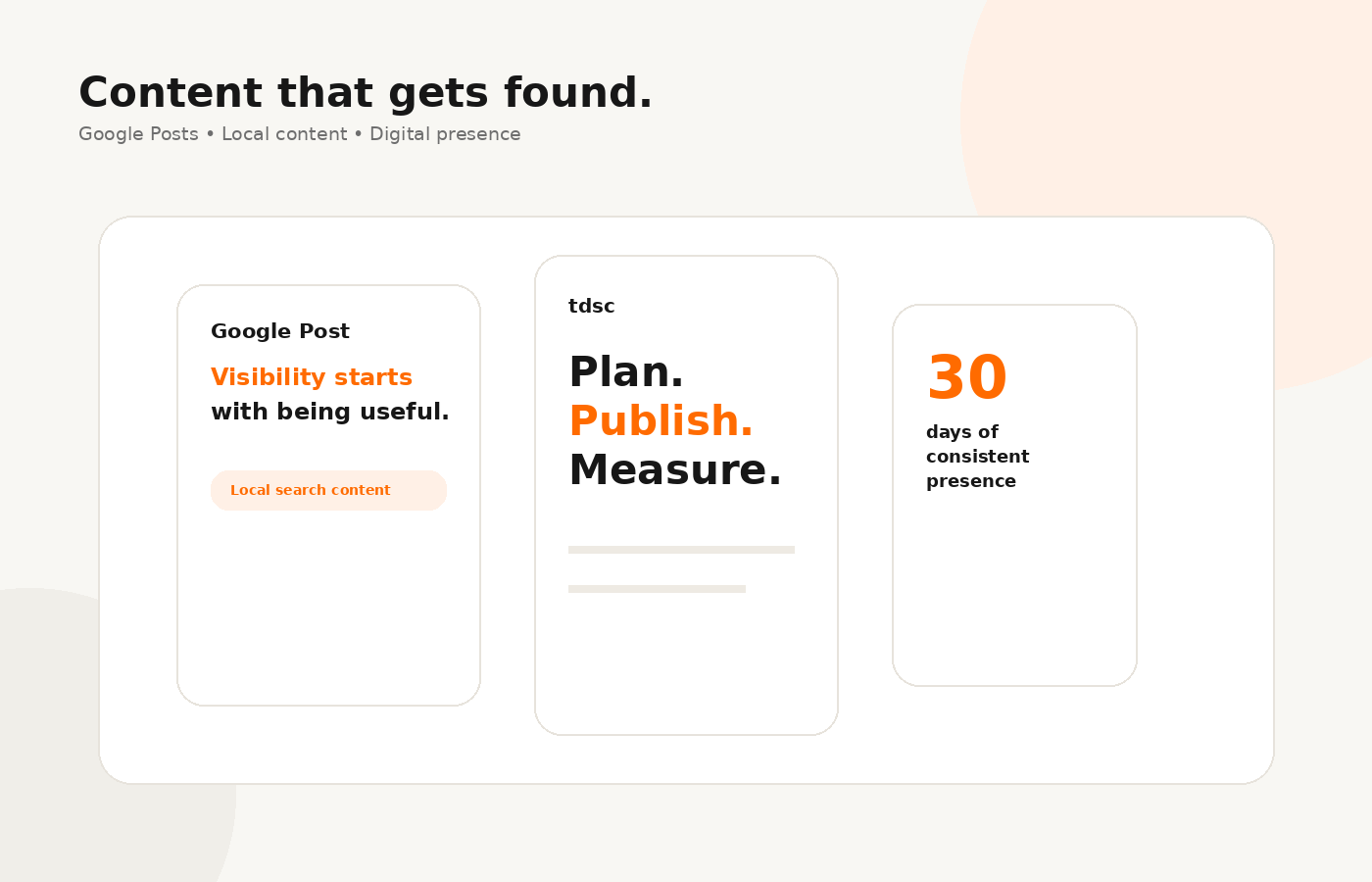 Content service visual
